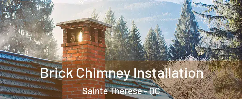  Brick Chimney Installation Sainte Therese - QC