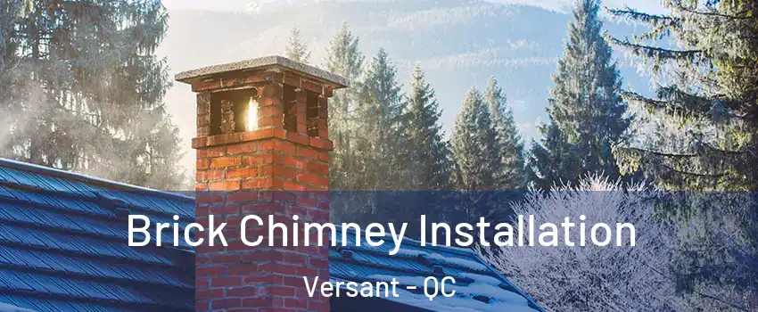  Brick Chimney Installation Versant - QC