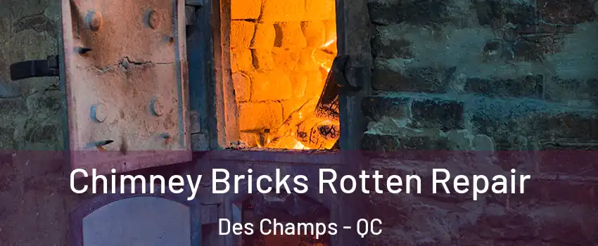  Chimney Bricks Rotten Repair Des Champs - QC