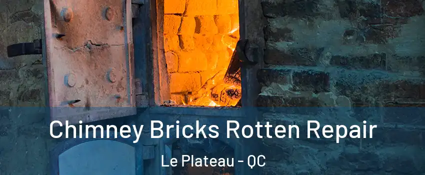  Chimney Bricks Rotten Repair Le Plateau - QC