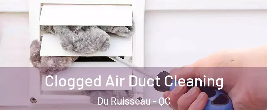 Clogged Air Duct Cleaning Du Ruisseau - QC