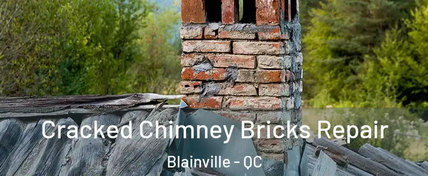  Cracked Chimney Bricks Repair Blainville - QC