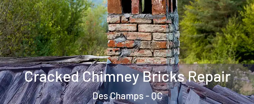  Cracked Chimney Bricks Repair Des Champs - QC