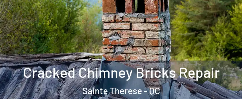 Cracked Chimney Bricks Repair Sainte Therese - QC
