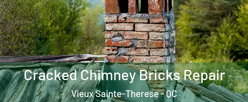  Cracked Chimney Bricks Repair Vieux Sainte-Therese - QC