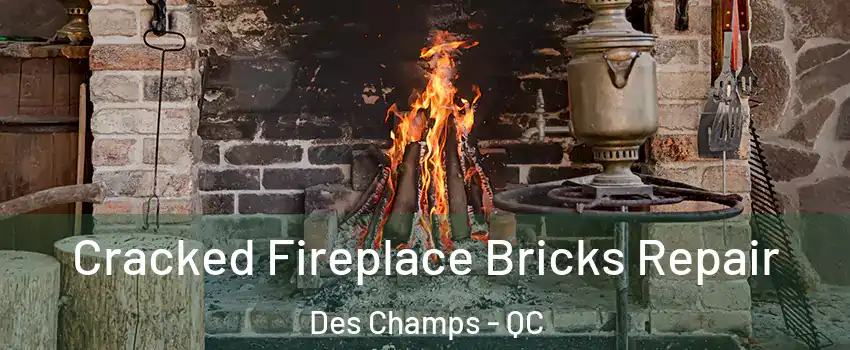  Cracked Fireplace Bricks Repair Des Champs - QC