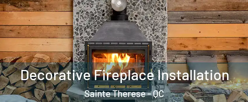  Decorative Fireplace Installation Sainte Therese - QC