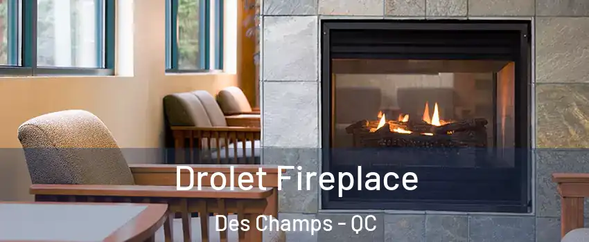 Drolet Fireplace Des Champs - QC
