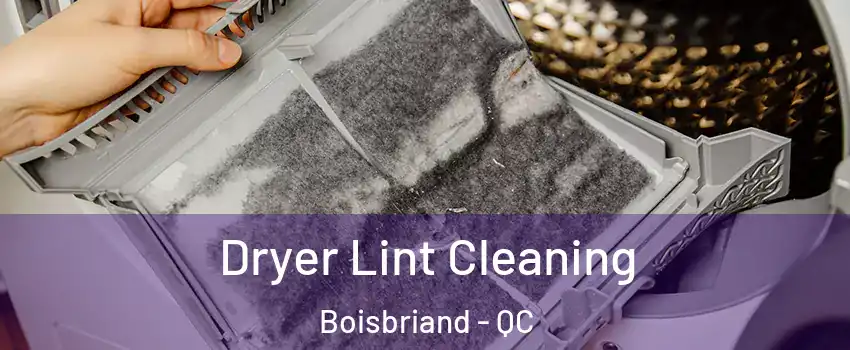  Dryer Lint Cleaning Boisbriand - QC