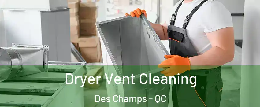  Dryer Vent Cleaning Des Champs - QC