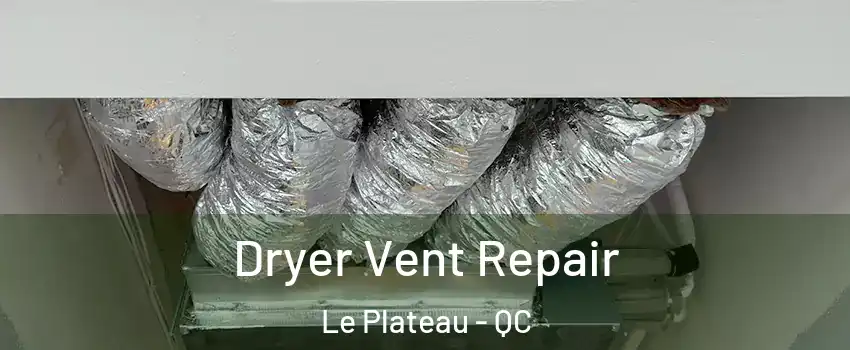 Dryer Vent Repair Le Plateau - QC