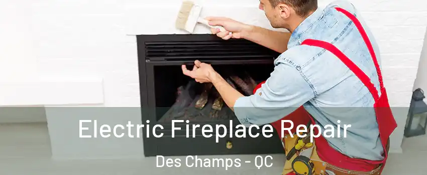  Electric Fireplace Repair Des Champs - QC