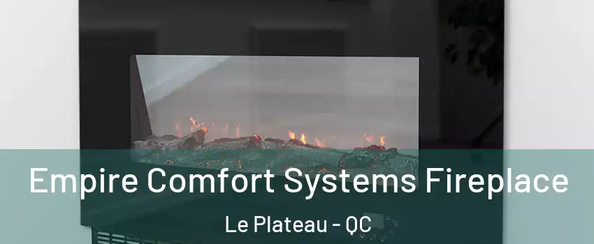  Empire Comfort Systems Fireplace Le Plateau - QC
