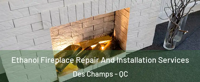  Ethanol Fireplace Repair And Installation Services Des Champs - QC