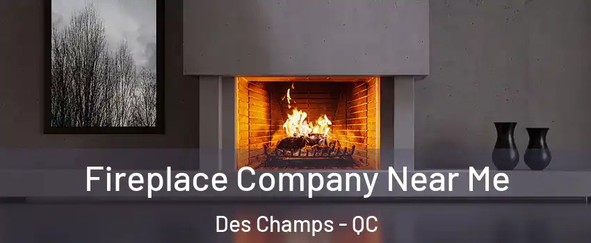 Fireplace Company Near Me Des Champs - QC