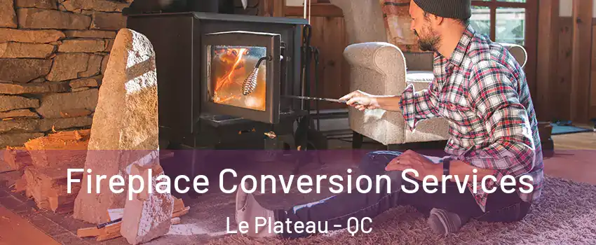 Fireplace Conversion Services Le Plateau - QC