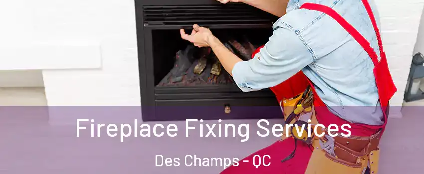  Fireplace Fixing Services Des Champs - QC