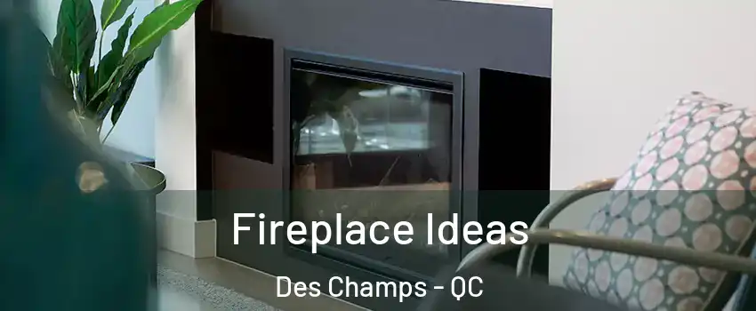 Fireplace Ideas Des Champs - QC