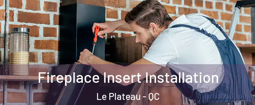  Fireplace Insert Installation Le Plateau - QC