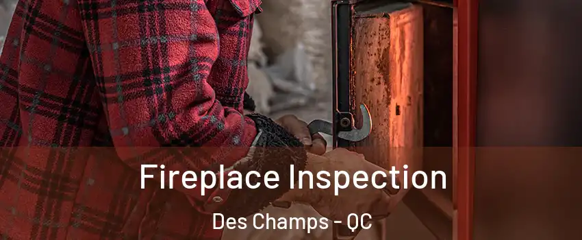 Fireplace Inspection Des Champs - QC