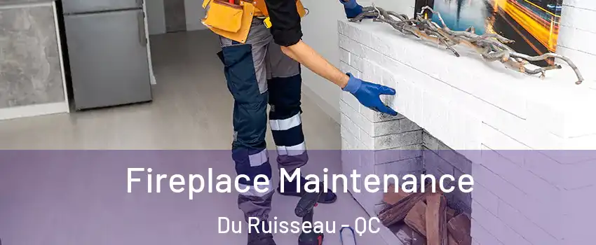  Fireplace Maintenance Du Ruisseau - QC