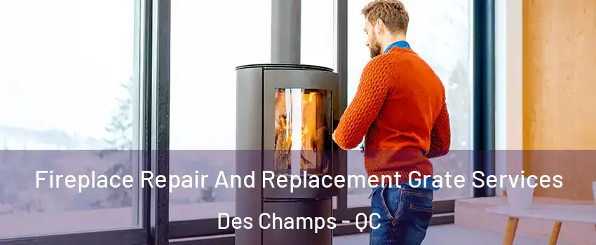  Fireplace Repair And Replacement Grate Services Des Champs - QC