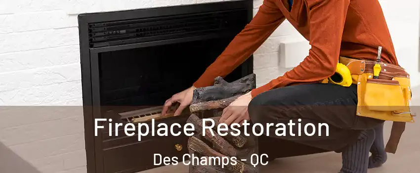 Fireplace Restoration Des Champs - QC