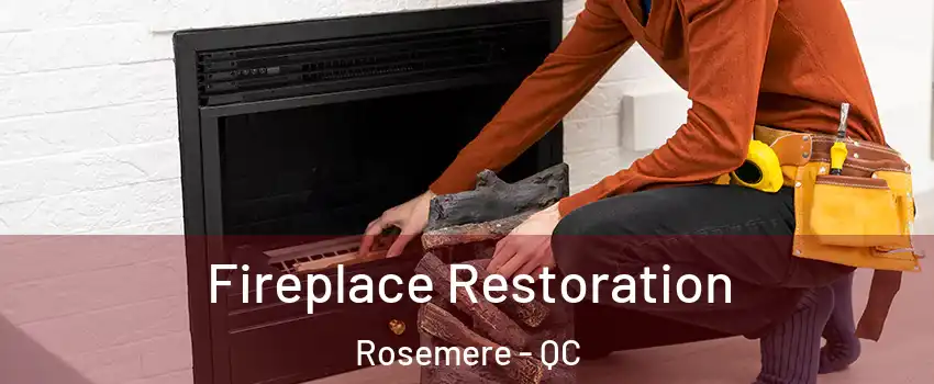 Fireplace Restoration Rosemere - QC