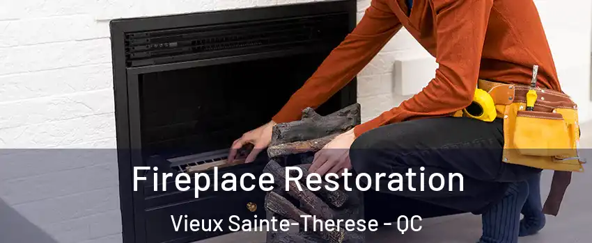 Fireplace Restoration Vieux Sainte-Therese - QC