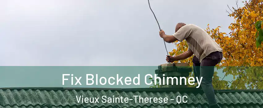 Fix Blocked Chimney Vieux Sainte-Therese - QC