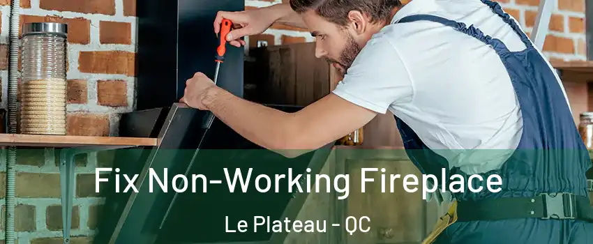  Fix Non-Working Fireplace Le Plateau - QC