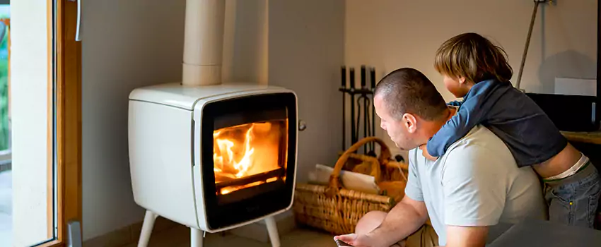 Morso Cast Iron Fireplace Insert Installation in Sainte Therese, QC