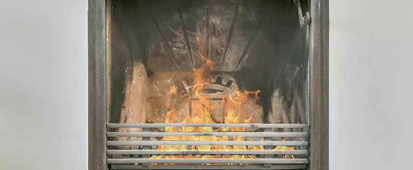 Travis Industries Linear Gas Fireplace Installation in Sainte Therese, Quebec