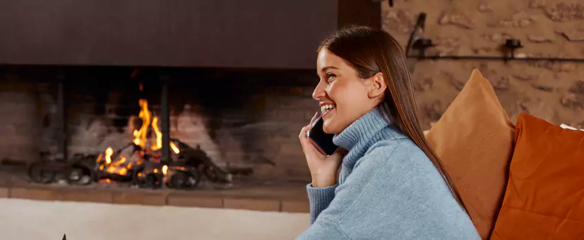 Dimplex Built-In Electric Fireplace Installation in Sainte Therese, QC