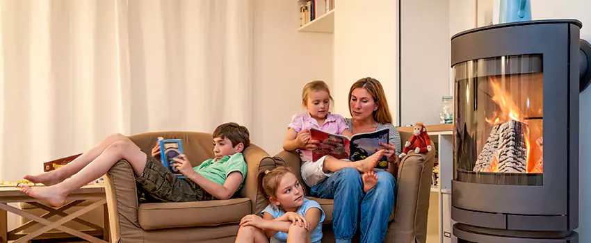 Outdoor Morso Fireplace Broken Screen Replacement in Sainte Therese, Quebec