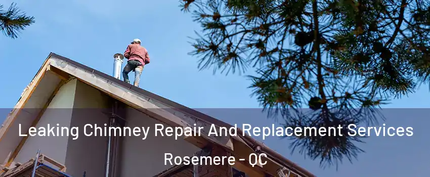  Leaking Chimney Repair And Replacement Services Rosemere - QC