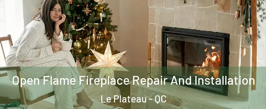  Open Flame Fireplace Repair And Installation Le Plateau - QC