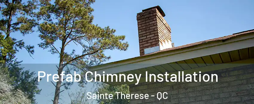 Prefab Chimney Installation Sainte Therese - QC