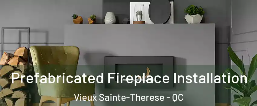 Prefabricated Fireplace Installation Vieux Sainte-Therese - QC