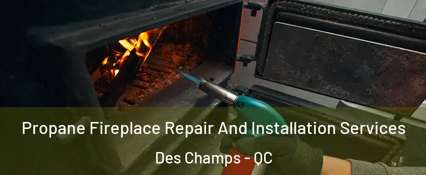  Propane Fireplace Repair And Installation Services Des Champs - QC