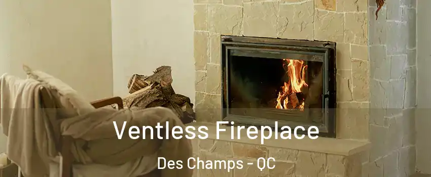  Ventless Fireplace Des Champs - QC