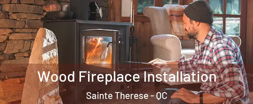  Wood Fireplace Installation Sainte Therese - QC