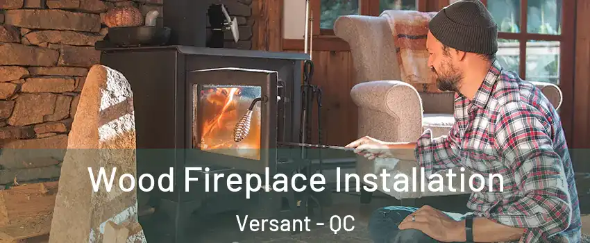  Wood Fireplace Installation Versant - QC
